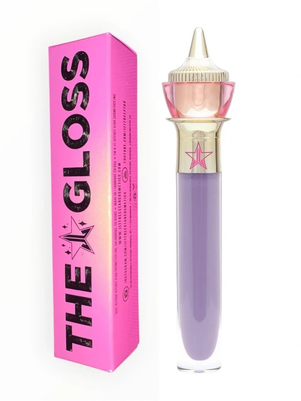 Jeffree Star The Gloss Dirty Royalty Sheer Lavender Rare Discontinued BNIB